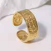 304 Stainless Steel Cuff Open Rings FS-WG093A9-01-1