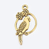 Alloy Tropical Parrot Pendants EA10187Y-2