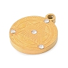 304 Stainless Steel Rhinestone Pendants RB-CBAB4B7-01J-G-2
