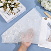 Polyester Gauze Bridal Shawl AJEW-ME0002-74A-3