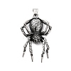 Retro 304 Stainless Steel Big Pendants STAS-Z095-02AS-1