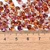 Transparent Baking Paint Glass Seed Beads SEED-P006-02B-08-4