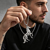 Alloy Pendant Necklaces for Men WG2F8A3-01-1