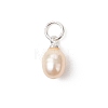 Natural Cultured Freshwater Pearl Pendants PALLOY-JF05172-02-3