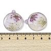 Epoxy Resin Pendants RESI-S09-01K-RS-3