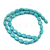 Natural Magnesite Beads Strands G-Z143-E01-01C-3