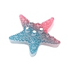 Gradient Color Opaque Resin Decoden Cabochons CRES-P036-01A-04-2