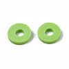 Handmade Polymer Clay Beads X-CLAY-Q251-6.0mm-B49-3