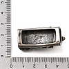 304 Stainless Steel Slide Charms STAS-F356-15AS-03-3