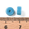 Opaque Solid Color Glass Beads X1-GLAA-N007-6x3mm-A03-3