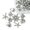 60Pcs 5 Styles Stainless Steel Charms STAS-FS0001-46-2
