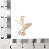 Brass Enamel Pendants KK-A277-09G-3
