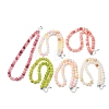 10MM Dyed Natural Green Jade Round Beaded Necklaces GG-CBAA808-04P-D-4
