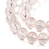 Baking Paint Transparent Glass Beads X1-DGLA-N006-8mm-02-3