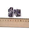 Natural Amethyst Rabbit Display Decorations G-R007-02E-3