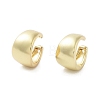 Rack Plating Brass Cuff Ring Finding EJEW-C081-19G-1