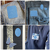 5 Sheets Denim Self-adhesive Patches PATC-TA0001-61B-9