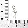 Brass Micro Pave Cubic Zirconia Charms KK-C139-06P-3