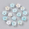 Frosted Transparent Acrylic Beads LS-X-OACR-N137-72I-2