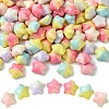 Gradient Color Opaque Resin Cabochons RESI-CJ0003-66-1