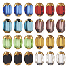  80Pcs 8 Colors Electroplate Glass Beads Strands EGLA-TA0001-21-3
