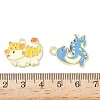 Alloy Enamel Pendants ENAM-I076-02G-02-3