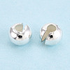 925 Sterling Silver Crimp Beads Covers STER-T008-37S-02-2