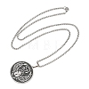 Religion 201 Stainless Steel Eye of Horus Egyptian Scarab Pendant Egyptian Scarab Box Chain Necklaces SA-H003-02P-4
