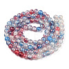 Baking Paint Crackle Glass Bead Strands LS-DGLA-R053-04H-3