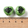 Printed Handmade Porcelain Beads FIND-H023-02J-3