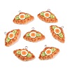 Opaque Resin Imitation Food Pendants LS-RESI-P049-01B-P-1