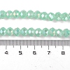 Baking Electroplate Glass Beads Strands LS-DGLA-A039-J6MM-B07-4