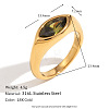 316L Stainless Steel with Cubic Zirconia Finger Rings FS-WGB17C9-15-2
