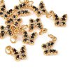 SHEGRACE Brass Micro Pave Cubic Zirconia Charms XGRQ5K654-628G-H-1