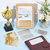 20Pcs 2 Colors Self-adhesive 201 Stainless Steel Type Business Cards AJEW-UN0002-30B-4