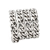 Tarnish Resistant Men's Jewelry Making 201 Stainless Steel Curb Chains CHS-A003B-2.5mm-3