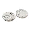 Natural Howlite Pendants G-B071-01D-1-2