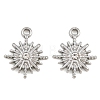 304 Stainless Steel Rhinestone Pendants RB-CBA9349-01P-1