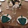 100Pcs Leaf Alloy Napkin Rings AJEW-UN0005-50-5