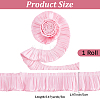 5M Double Layer Polyester Pleated Lace Ribbon OCOR-CY0003-97A-2