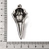 Viking 316 Surgical Stainless Steel Pendants STAS-E212-17AS-01-3