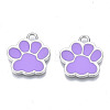 Alloy Enamel Pendants X2-ENAM-T016-22P-D-RS-2