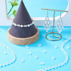 5 Strands Transparent Teardrop Glass Beads Strands GLAA-TA0004-21B-8