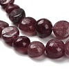 Natural Strawberry Quartz Beads Strands G-P497-01E-88-4