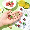 20Pcs 4 Colors Opaque Resin Pendants CRES-CJ0001-94-4
