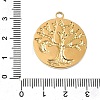 304 Stainless Steel Pendants STAS-N108-111G-05-3