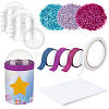 3 Bag 3 Colors PVC Plastic Petaline Cabochons DIY-OC0015-59-1