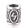 304 Stainless Steel European Beads OPDL-G010-07AS-05B-1