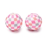 Food Grade Eco-Friendly Printed Silicone Beads SIL-A013-01A-21-1