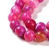 Natural Agate Beads Strands G-M437-C01-01C-4